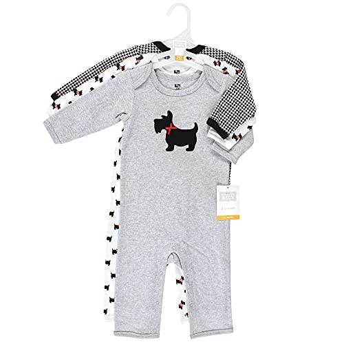 Image of Hudson Baby Baby Cotton Union Suit, 3 Pack