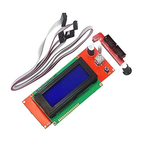 Lysee 3D Printer Parts & Accessories - 3D Printer Kits Ramps 1.4 2004 LCD Screen A4988 NK-Shopping - (Color: Green)