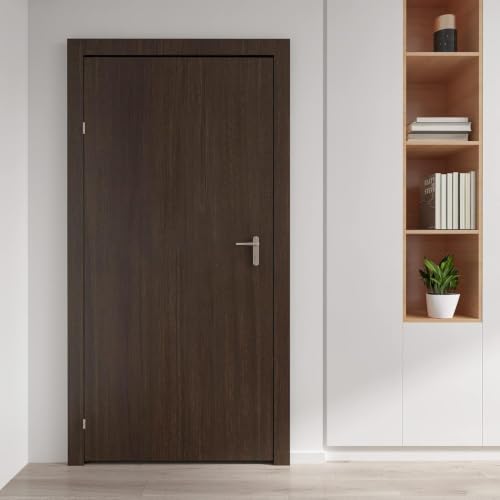 Image of HOME13 Wood Grain Wallpaper Peel and Stick Wood Contact Paper Self Adhesive Removable Thicken Wooden Wall Paper for Kitchen Cabinets Drawer Shelf Liner Waterproof (24x147 Inch, Coffee Brown)