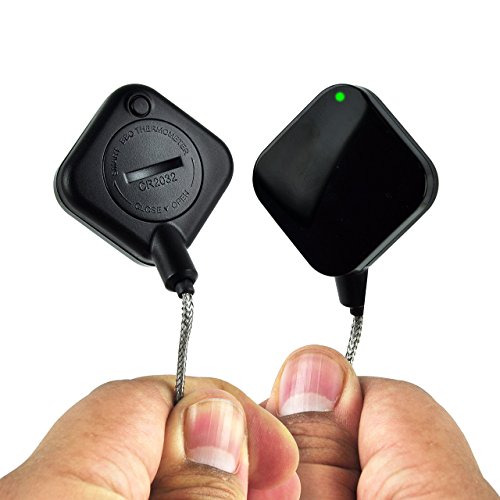 Nutrichef Smart Bluetooth Bbq Grill Thermometer - Upgraded Stainless Probe Safe To Leave In Oven, Outdoor Barbecue Or Meat Smoker - Wireless Remote Alert Ios Android Phone Wifi App - Nutrichef #TOP2