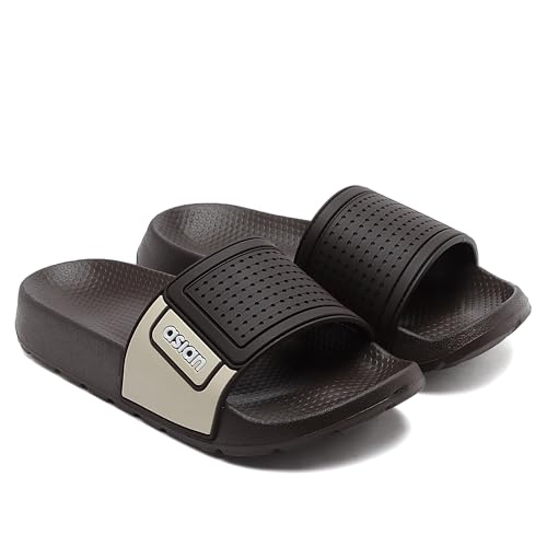 Image of ASIAN Men's Casual Walking Daily Used Slider & Flip-Flop Slipper with Lightweight Design Slider & Slippers For Men's & Boy's