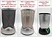 Blendin Replacement Blender Mugs Cup with Colored Comfort Lip Rings, Compatible with Original Magic Bullet Blender 250W MB-1001, MB-1001B, MBR-1101, MBR-1701, MBR-1702, MBR-0301, 16 Ounce, 4-Pack