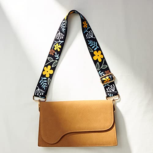 Image of TANOSII Wide Purse Strap Adjustable Replacement Shoulder Crossbody Strap Handbag Strap