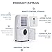 COSTWAY Portable Air Conditioner, 1,2000 BTU 3 in 1 Air Cooler w/Fan & Dehumidifier, Quiet AC Unit Cools Rooms up to 450 sq.ft, Sleep Mode, 3 Fan Speeds, 24H Timer, Digital Display & Remote Control