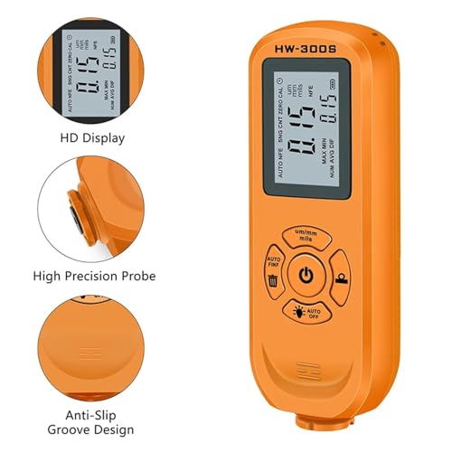 Medidor de Grosor de Recubrimiento Micro 0-2000 Um AGX91 miniatura 4