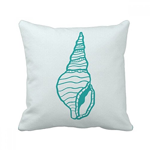 Coussin escargot vie marine bleu avec insert oreiller canapé multicolore - 2