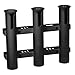 CE Smith Tournament 3 Rack Rod Holder, Black-Replacement Parts and Accessories for Tournament Fishing, Rod Fishing, Deep Sea Fishing and Trolling