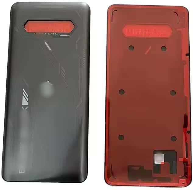 YOOOKOOO Compatible Rear Back Cover for Xiaomi Black Shark 4S Pro – Battery Door Housing Replacement Part (White No Lens)