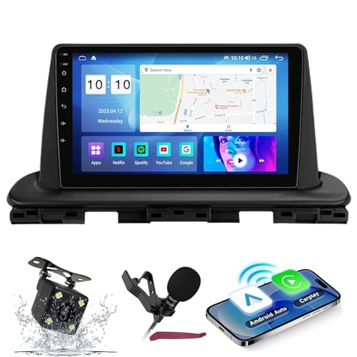 Autoradio Android 14 KIA Cerato 4 Radio Écran QLED 9 Pouces GPS Bluetooth 5.0