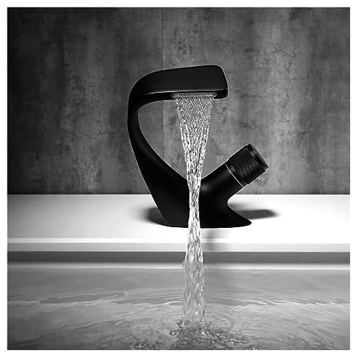 Peinture De Cuivre De Style Américain Robinet De Maison Lavabo Lavabo Armoire De Salle De Bain Robinet Chaud Et Froid, Y Compris Tuyau D’Entrée D’Eau Chaude Et Froide De 60 Cm