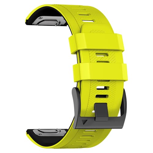 U-LIMVE Watch Strap for Garmin Fenix 8, 7X Pro, Descent Mk3i, Epix Pro, TACTIX 7, 51mm, 26mm/51mm Silicone QuickFit Bands
