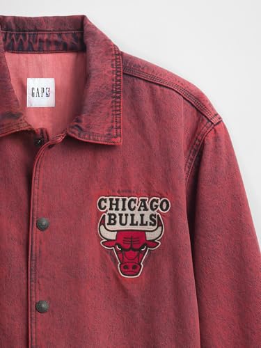 Image of GAP Men's X Nba Team Logo Coaches Jacket