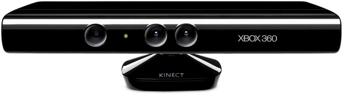 XBOX 360 Microsoft Kinect Sensor Bar Only Black 1414 Wired Motion Sensor Camera (Renewed)