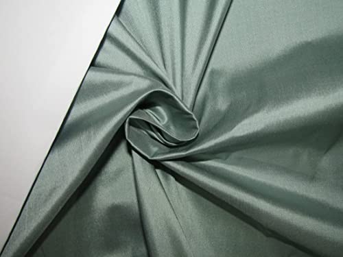 Soie Dupion menthe DUP375 l'élégance naturelle d'un tissu d'exception pour vos idées