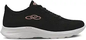 Tênis Esportivo Feminino Ultraleve 130G Preto Rose Copper Olympikus 749