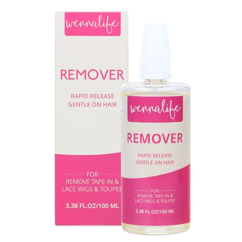 Image of WENNALIFE Tape in Hair Extension Remover, Citrus Scent, 100 mL