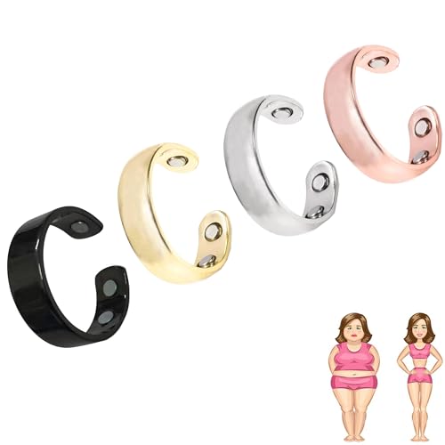 Vayro Ring, Original Mgntc Wellness Ring for Women and Men Stainless Steel Open Lightweight and Water-Resistant Rings