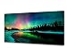 S01962 Wall Art Aurora Scenery Painting on Canvas Stretched and Framed Canvas Paintings Ready to Hang for Home Decorations Wall Decor