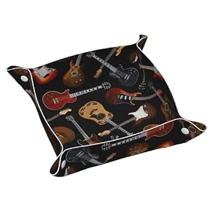 Material Description: Double Sided Leather (Pvc) Product Performance: This Guitars Storage Tray Is Made Of Pvc Double-Sided Leather, Which Is Scratch Resistant And Easy To Clean. The Four Corner Four Fold Buckle Design Allows For Easy Storage And Use...