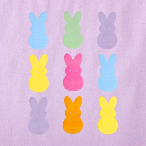 Image of Ritatte Kids Girls Easter Shirt Cute Bunny Rabbit Graphic T-Shirt Happy Easter Tees Funny Casual Short Sleeve Tops 7-12Y