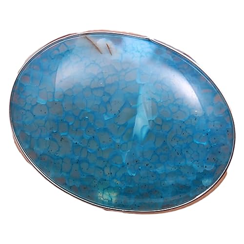 tuwiwol Bague en pierre naturelle simple et à la mode, plusieurs couleurs disponibles avec des matériaux naturels, respectueuses de l'environnement