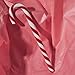Kosta Boda Polka Crystal Glass Candy Cane Swizzle Stick - Red Stripe