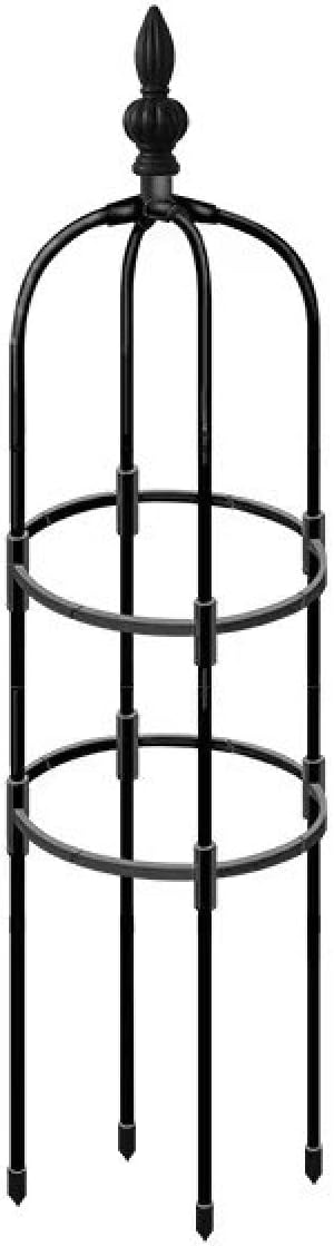 スモールオベリスク ローズオベリスク 植物支柱 薔薇 オベリスクアーチ プランター おしゃれ 園芸用品 園芸 支柱 金属製 簡易組立式 園芸支柱 サポートつる植物用トレリス つる性植物 登山トレリス バラ ばら 1cm メーカー公式ショップ