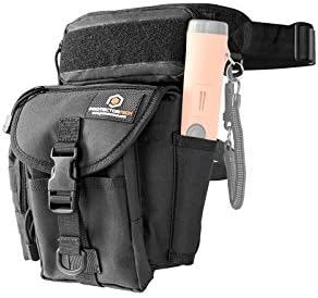 ProtectorTech HD Drop Pouch for Metal Detector Finds Bag with pointer holster - Metal Detecting Accessories