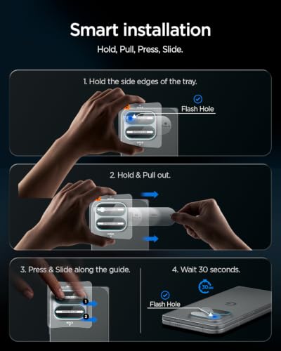 Image of Spigen EZ Fit Pro Optik Camera Lens Protector for Pixel 11 Pro Fold