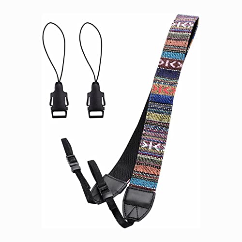 Eggsnow Camera Shoulder Strap Universal Vintage Camera Neck Belt Strap With Connect Buckle For Women Men All Dslr Slr - Multi Color #TOP28