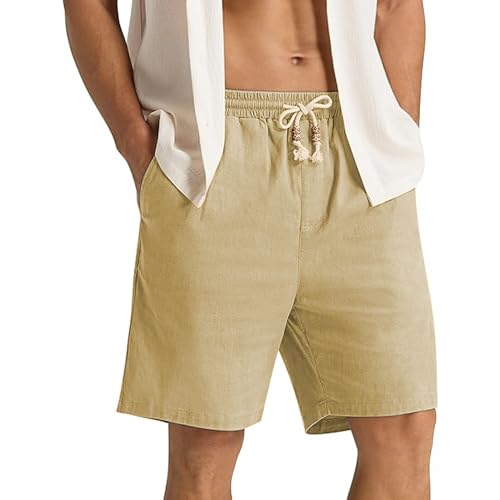Shorts casuales negros para hombre talla XL miniatura 3