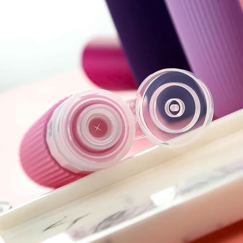 Kit 4 Frascos Potes Silicone Viagem 90ml Creme Shampoo Condicionador Organizador Mala - ECOMLAR® (To