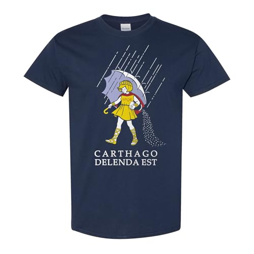 Carthago Delenda Est T-Shirt, Latin History Graphic, Ancient Rome Shirt