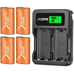 JYJZPB Batería Recargable kit para Xbox Serie S/X, 4x 2800mAh Xbox One Mando Batería y Cargador Paquete para Xbox One/Xbox Serie S / X Elite, 2.5H Carga Rápida