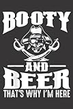 Funny Gasparilla Pirate Gift For Men Women Cool Pirate Booty Saying: Lined Journal Notebook To Do Schedule, Medium 6x9 Inches, 120 Pages, Printed Cover