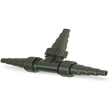 Oase Universal Hose Connection T-Piece 112 Inches Black