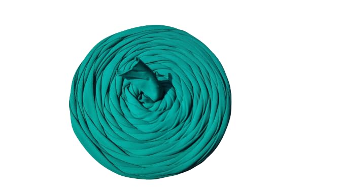 TRAPILLO CLÁSICO Licra EN COLOR Verde cesped FOSFORITO BOBINA GRANDE DE 14 CM DIÁMETRO, TRAPILLO ESPAÑOL