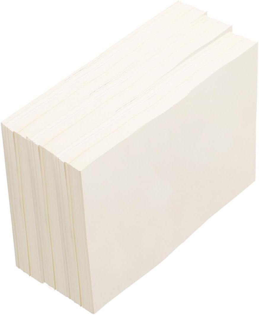 KONTONTY 40sheets Easel Paper Drawing Paper Sketching Watercolor Safe for Artists