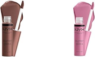 NYX - Brillo de labios no pegajoso, brillo de...