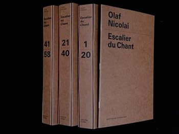 Paperback Olaf Nicolai: Escalier Du Chant Book