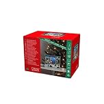 Konstsmide Christmas Lights Book Village Scene LED Christmas Scene/Eight LEDs/Transformer or Battery Operation / 27cm Wide 19cm High