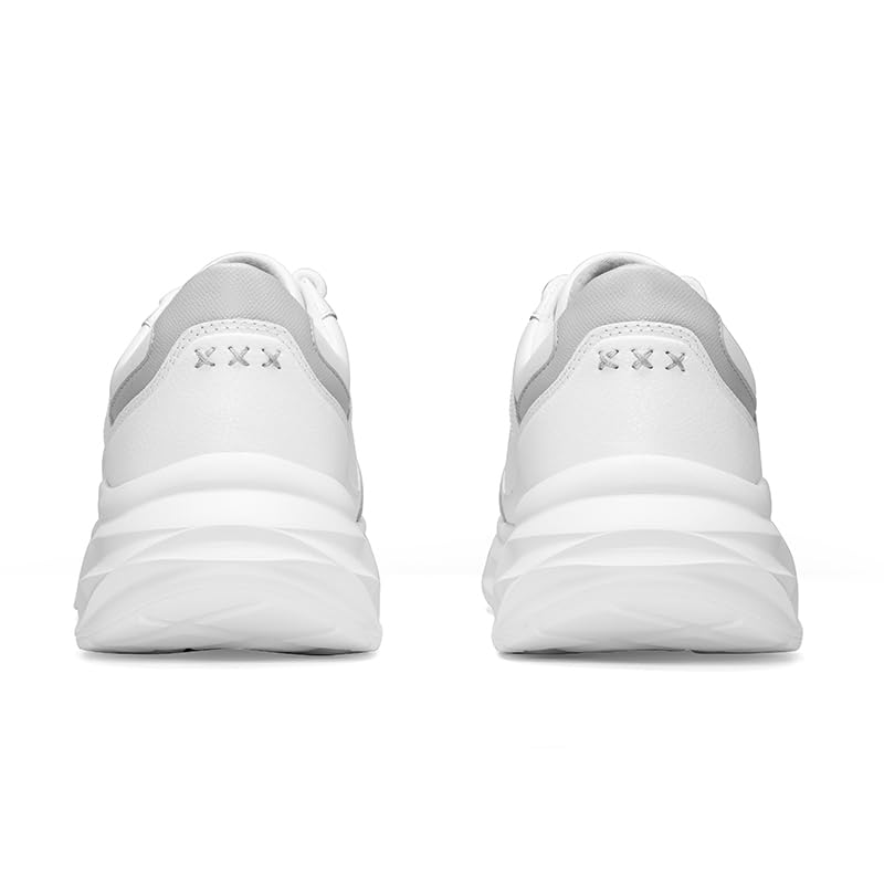 Men's Comfortable Leather Walking Shoes Running Tennis Athletic Gym Workout Cross Training Sneakers2