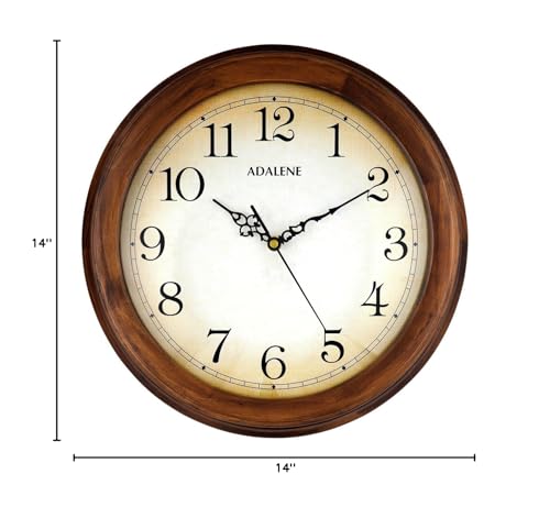 Adalene YIC521BN Wall Clocks Large Decorative thumb #4