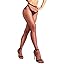 A08 | 1 Pair – Classic Net Tights | Burgundy
