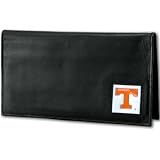 NCAA Siskiyou Sports Fan Shop Tennessee Volunteers Deluxe Leather Checkbook Cover One Size Black