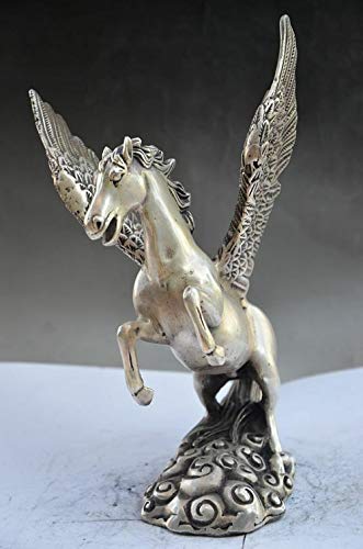 Animal statue Pégase et décoration antique de richesse pour maison
