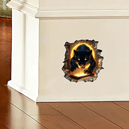 Vinilos Decorativos Panther 3D Impermeables 2 Unidades miniatura 4