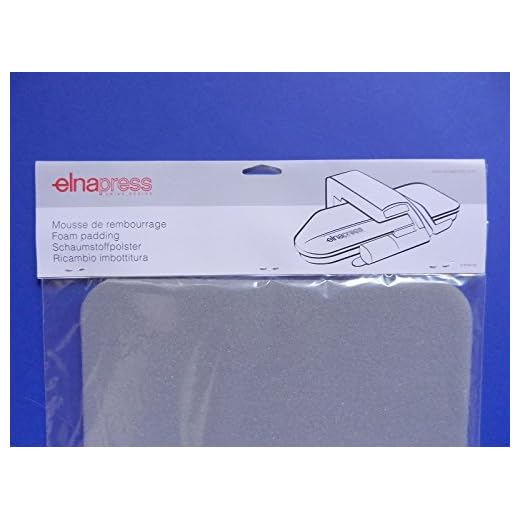 Elna Press - Housse pour presse de repassage avec mousse de rembourrage