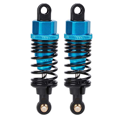 2pcs Metal Shock Damper RC Car Replacement Parts Accessories Fit for 1:10 RC Car Blue, Improve the Shock Absorption Performance,Easy to Install and Remove,JLB,HSP,EM,DHK,HPI (65MM)