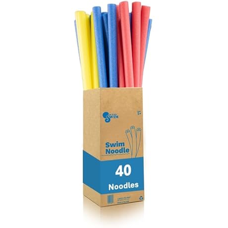 In The Swim Bulk 3-Foot Pool Noodles: Essential Foam Fun for All